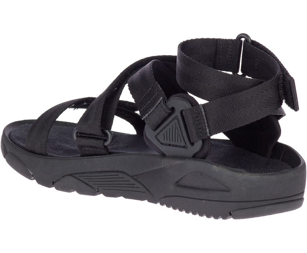 Merrell Sandals Black - Belize Mid Web - Womens 71PENWIBK